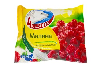 4 Сезона Малина  300г Россия 